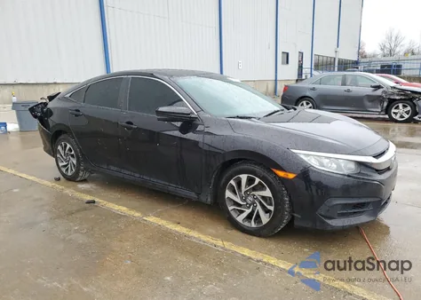 2017 Honda Civic Ex from USA, damaged, VIN 19XFC2F73HE013541